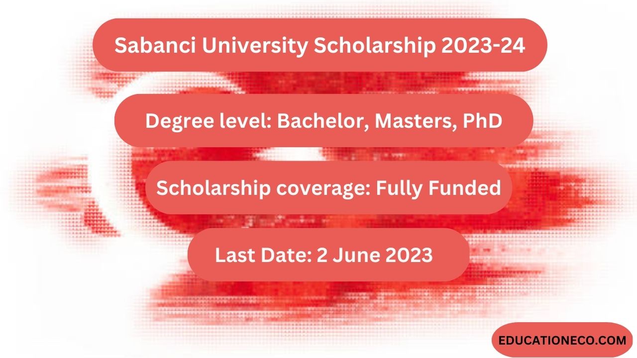 Sabanci University Scholarship 2023
